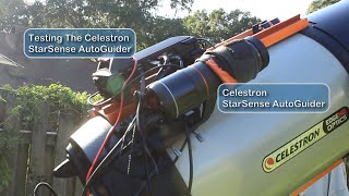 Testing the Celestron StarSense Autoguider [upl. by Renelle601]