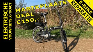 Defecte elektrische vouwfiets voor €150 Marktplaatskoopje [upl. by Edahs]