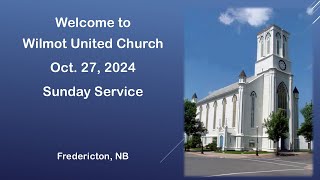 WILMOT UNITED CHURCH27 Oct 2024 [upl. by Elynad]