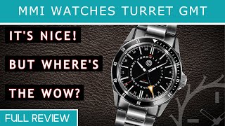 MMI watches Turret 300 GMT Full Review [upl. by Dominus]