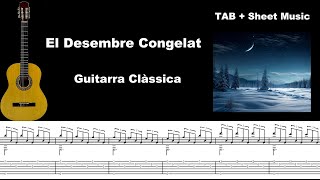 El Desembre Congelat  Guitar TAB [upl. by Arrio]