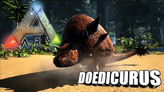 Taming A Doedicurus  Ark Survival Evolved  The Island [upl. by Rehm617]