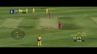 Ashes Cricket 2009 PC Gameplay  Perfect Example Of How To Take Catches HD [upl. by Eliades]