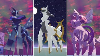 Pokémon Legends Arceus  Dialga Palkia amp Arceus Rematch [upl. by Audra]