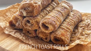 French Toast rolls Rezept Kinderriegel French Toast Bananen French Toast French Toast rezepte [upl. by Kalindi477]