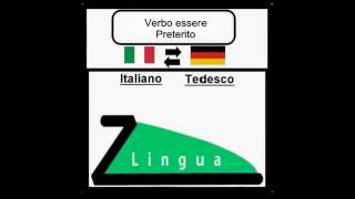 Verbo Essere  Preterito  Tedesco [upl. by Felty]