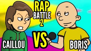 Caillou Vs Boris Rap Battle 2 TRAILER [upl. by Ahsirtap]