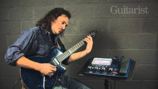 Roland GR55 video review demo Guitarist Magazine HD [upl. by Culley]