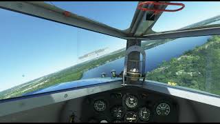 Ford trimotor floats at Skyharbor Austin Lake MI [upl. by Nilahs939]