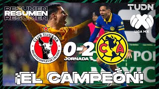 HIGHLIGHTS  Tijuana vs América  Liga Mx  CL2024 J1  TUDN [upl. by Lovich]