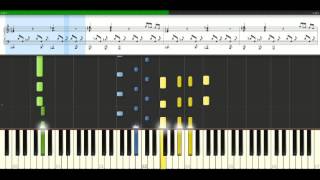 Limp Bizkit  N 2 Gether Now Piano Tutorial Synthesia [upl. by Tate632]