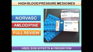 Norvasc Tablets Review  Amlodipine [upl. by Eillo860]