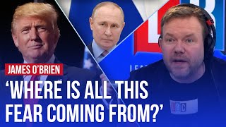 James OBrien dismisses World War III dread as bonkers  LBC [upl. by Ravi88]