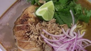 Spicy Thai Chicken Khao Soi [upl. by Grigson678]