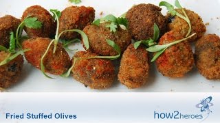 Fried Stuffed Olives [upl. by Armbruster374]