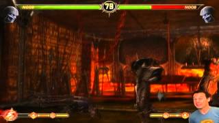 Noob Saibot Toasty Boost MK9 [upl. by Ayekahs]