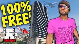 COMO COMPRAR APARTAMENTO NO GTA ONLINE SEM TER DINHEIRO [upl. by Aile]