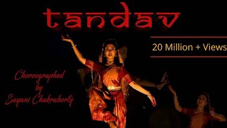 TANDAV  Choreography by Sayani Chakraborty Times music spiritual  Shankar Mahadevan [upl. by Ube]