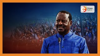 Kinara wa Azimio Raila Odinga akamilisha ziara yake Kisii [upl. by Arihsa776]