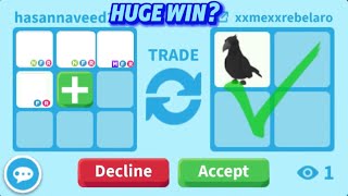 😱🦅 YOO I GOT NO POTION NEWBORN CROW BYE UNDERPAYING amp ALSO TRADED MY BROOMSTICK 🧹 amp MORE HUGE TRADES [upl. by Nodarse]