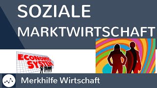 Soziale Marktwirtschaft  Grundlagen Rolle des Staates Kennzeichen Pro amp Contra einfach erklärt [upl. by Prunella]