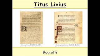 Titus Livius  Biografie ab urbe condita  Latein [upl. by Favin]