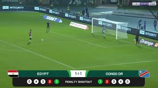 Penalties Egypt vs Dr Congo 89 Goals HighlightsAfrica Cup Of Nations2024 Round Of 16 [upl. by Sola690]