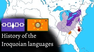 History of the Iroquoian languages Timeline [upl. by Ariajay]