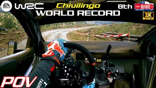 WORLD RECORD 8th  EA SPORTS WRC  Chivilingo Chile  Toyota GR Yaris Onboard  PXN V10 Gameplay [upl. by Small]