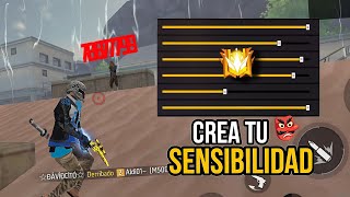 ✅CREA TU SENSIBILIDAD⚙️Para dar TODO ROJO en la NUEVA ACTUALIZACIÓN FREE FIRE [upl. by Ellmyer]