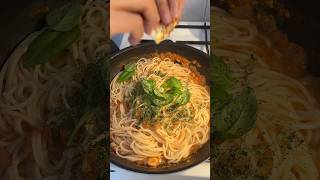 Shrimp tomato pasta [upl. by Sadnak529]