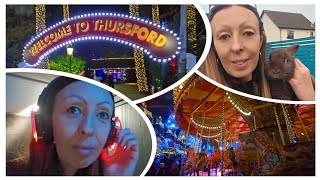 Silent Disco I Thursford Christmas Show I Weekend Vlog I Norfolk UK [upl. by Artnoed]