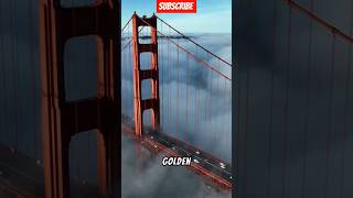 Golden Gate Bridge goldengatebridge bridge california usa facts shorts trending viralvideo [upl. by Sidwohl337]