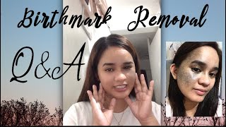 Q and A Birthmark Removal [upl. by Eelibuj]