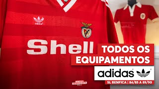 EQUIPAMENTOS DO BENFICA DOS ANOS 80 Parte II [upl. by Valene]