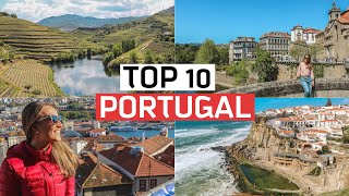 TOP 10 LOCAIS INCRÍVEIS EM PORTUGAL ALÉM DE LISBOA [upl. by Dickinson435]