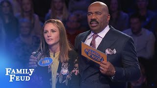 Steve Harvey is STUNNED AMAZING COMEBACK on the Feud [upl. by Auric]