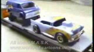 Kenner MASK Slotracing and Trainset commercial [upl. by Peyter]