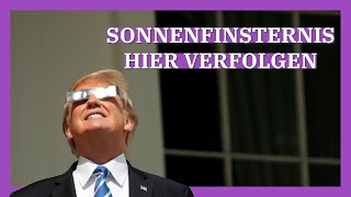 Totale Sonnenfinsternis 2024 Wo sie zu sehen ist [upl. by Ygiaf445]