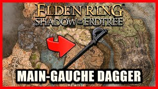 MainGauche Dagger Location  Elden Ring Shadow of the Erdtree [upl. by Durr]