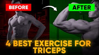 4 BEST EXERCISES FOR BIG TRICEPS [upl. by Soren697]