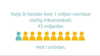 Avskaffa den statliga inkomstskatten [upl. by Heloise]