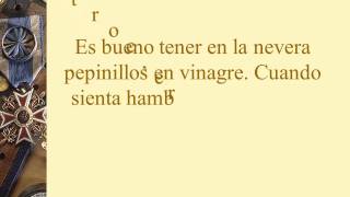 comidas de dieta 30 Es bueno tener en la nevera pepinillos en vinagre para [upl. by Nyer201]