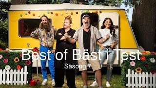 Best of Bäst i Test säsong 7 [upl. by Parshall338]