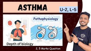 Asthma  asthma pathophysiology  asthma pathophysiology b pharmacy  asthma notes asthma [upl. by Nava]