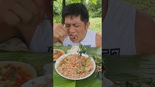 Kinamatisang hibi pagkaingbukid mukbang pagkainpinoy filipinofood filipinocooking pinoyulam [upl. by Cayla]