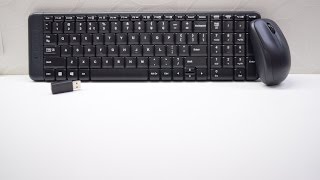 Logitech MK220 Wireless Keyboard and Mouse Unboxing And Overview [upl. by Burley434]