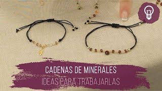 Ideas con cadenas de minerales [upl. by Amin]