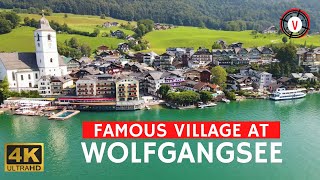 St Wolfgang Austrian Village at Lake Wolfgangsee 🇦🇹 Wonderful Summer Paradise 4K ExploreAustria [upl. by Yendahc]