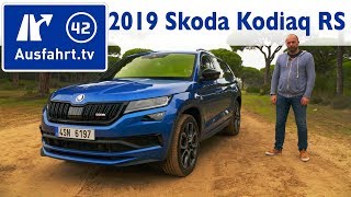 2019 Skoda Kodiaq RS  Kaufberatung Test Review [upl. by Isej]